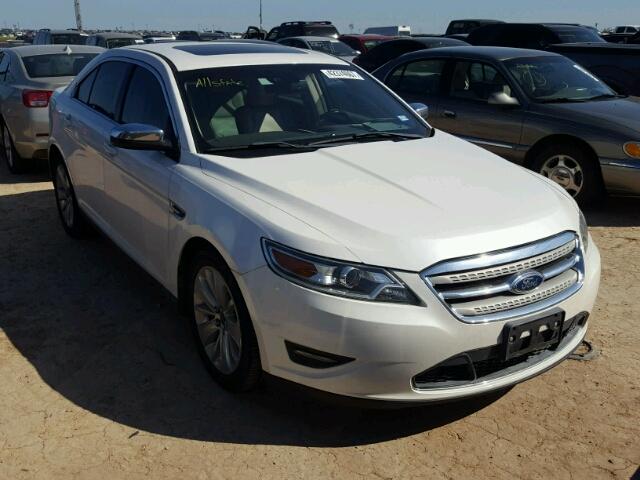 1FAHP2FW6BG136056 - 2011 FORD TAURUS LIM WHITE photo 1