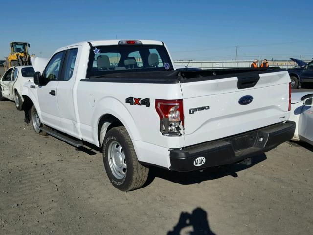 1FTEX1E86FKF18939 - 2015 FORD F150 SUPER WHITE photo 3