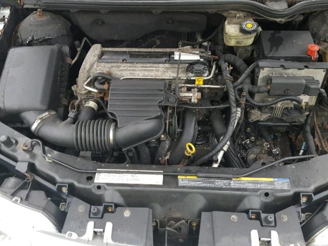 1G8AJ52FX4Z200542 - 2004 SATURN ION LEVEL SILVER photo 7