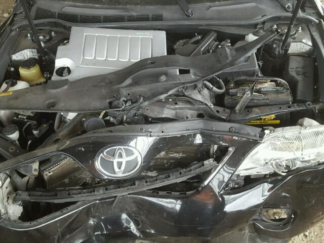 4T1BK3EK4BU132555 - 2011 TOYOTA CAMRY BLACK photo 7