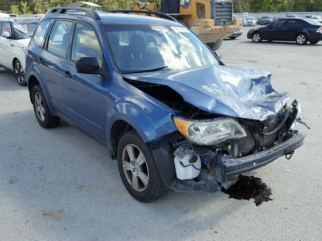 JF2SHBBC6CH453521 - 2012 SUBARU FORESTER BLUE photo 1