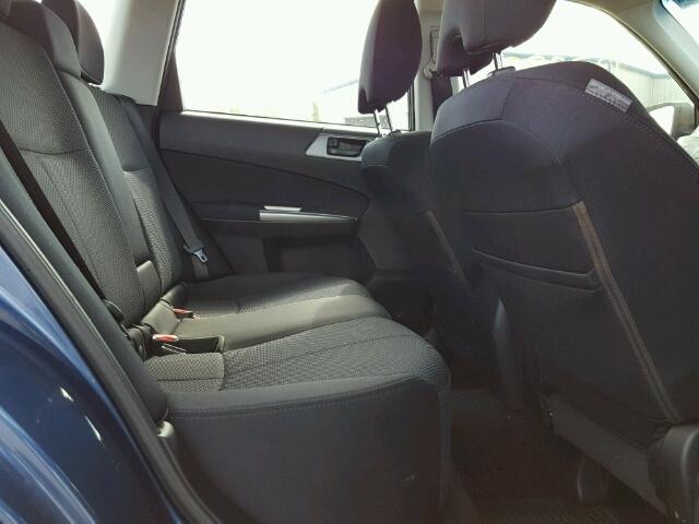 JF2SHBBC6CH453521 - 2012 SUBARU FORESTER BLUE photo 6