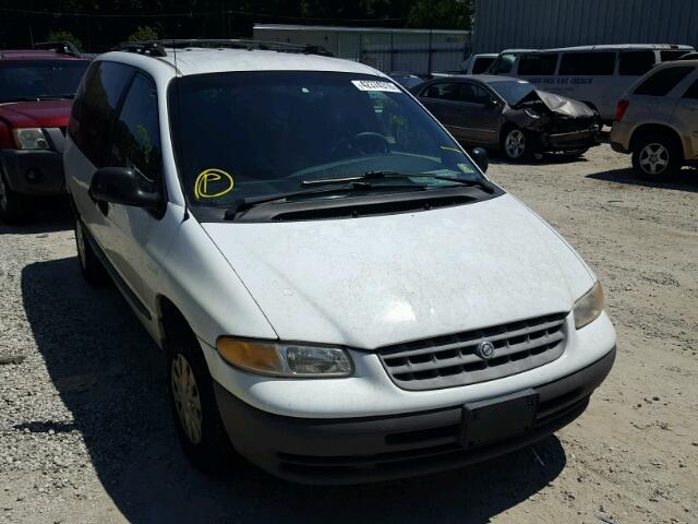 2C4FJ25B5YR892826 - 2000 CHRYSLER VOYAGER WHITE photo 1