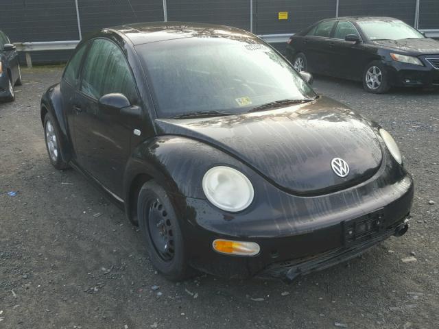 3VWCK21C03M420030 - 2003 VOLKSWAGEN NEW BEETLE შავი ფოტო 1