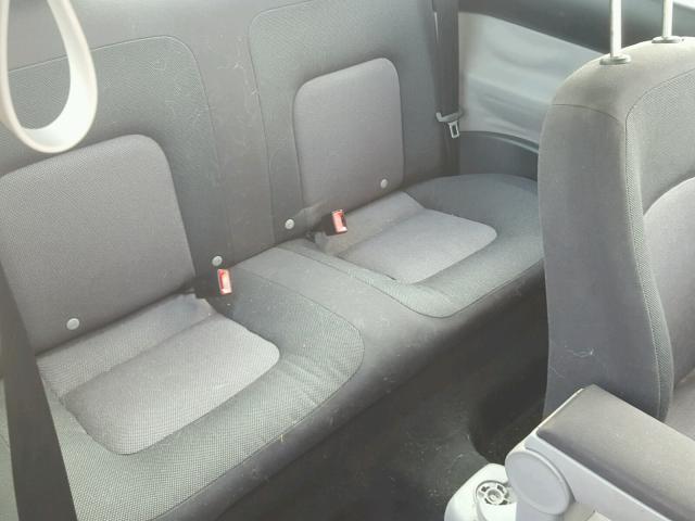 3VWCK21C03M420030 - 2003 VOLKSWAGEN NEW BEETLE შავი ფოტო 6