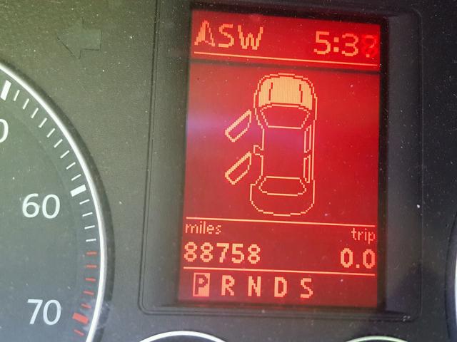 WVWDB71F67V026767 - 2007 VOLKSWAGEN EOS 3.2L S GRAY photo 8