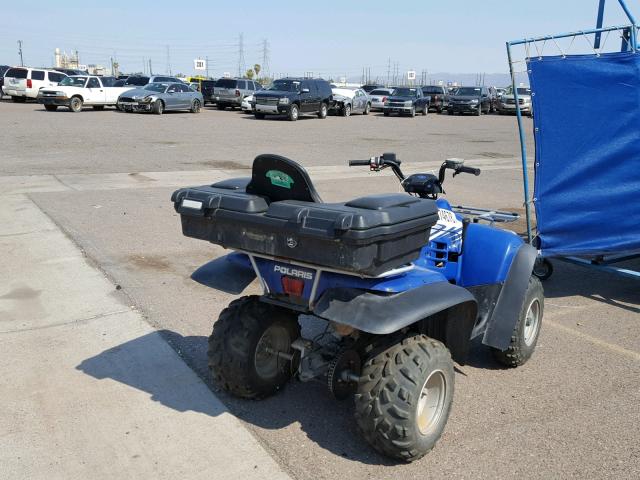 4XACA32A44B231258 - 2004 POLARIS TRAIL BOSS BLUE photo 4