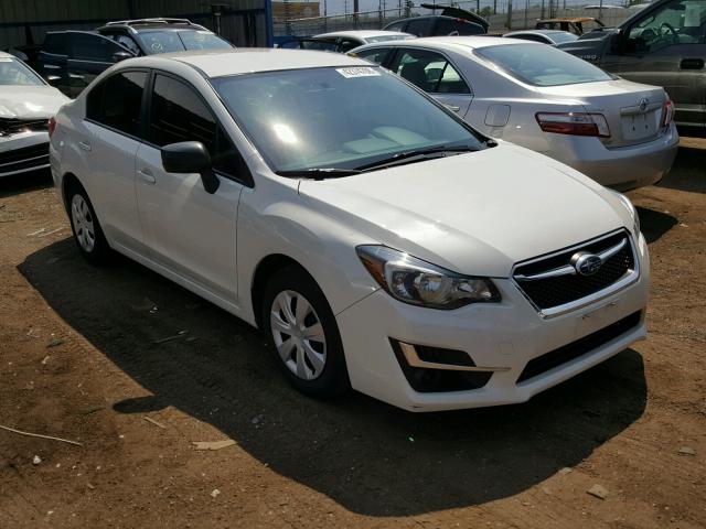 JF1GJAA66FH023268 - 2015 SUBARU IMPREZA BA WHITE photo 1