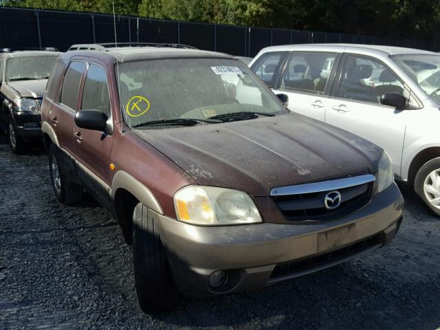 4F2YU09172KM19232 - 2002 MAZDA TRIBUTE LX BURGUNDY photo 1