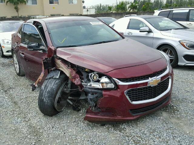 1G11E5SA0GF158041 - 2016 CHEVROLET MALIBU LIM BURGUNDY photo 1