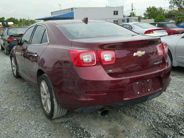 1G11E5SA0GF158041 - 2016 CHEVROLET MALIBU LIM 勃艮第红 照片 3