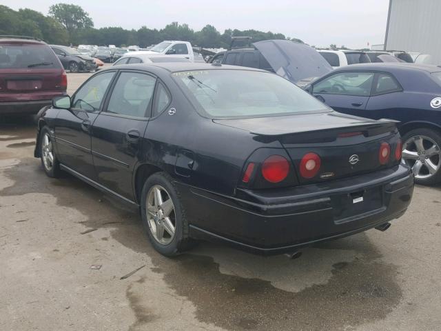 2G1WP551249431335 - 2004 CHEVROLET IMPALA SS BLACK photo 3