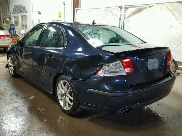 YS3FH49Y841044789 - 2004 SAAB 9-3 BLUE photo 3