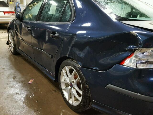 YS3FH49Y841044789 - 2004 SAAB 9-3 BLUE photo 9