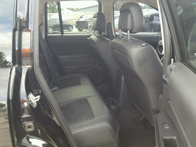 1C4NJCBA6HD154095 - 2017 JEEP COMPASS SP BLACK photo 6