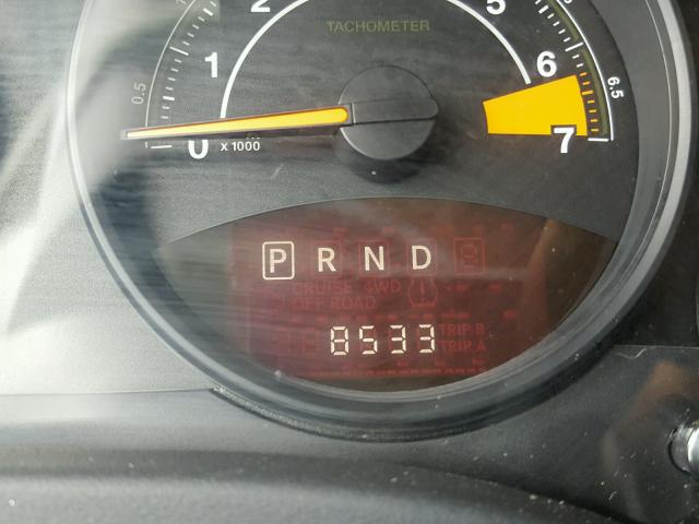 1C4NJCBA6HD154095 - 2017 JEEP COMPASS SP BLACK photo 8