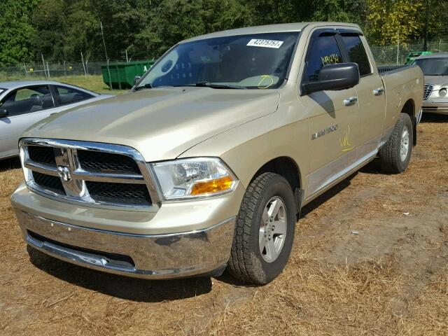 1D7RB1GP4BS679827 - 2011 DODGE RAM 1500 GOLD photo 2