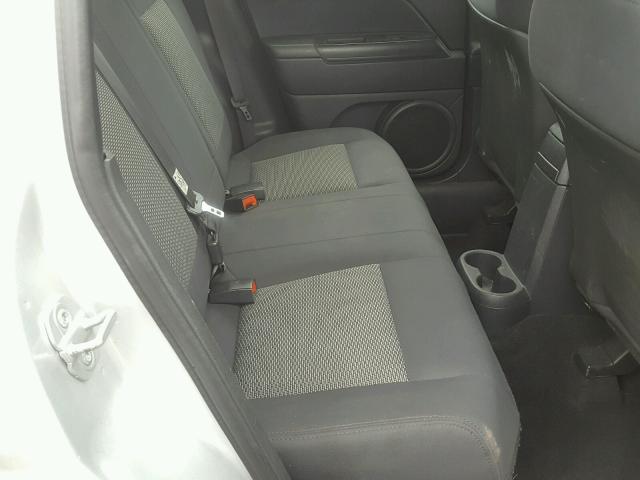 1J4NF4FB3AD584774 - 2010 JEEP COMPASS SP SILVER photo 6