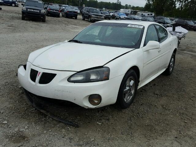 2G2WS522441229862 - 2004 PONTIAC GRAND PRIX WHITE photo 2