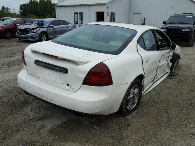 2G2WS522441229862 - 2004 PONTIAC GRAND PRIX WHITE photo 4