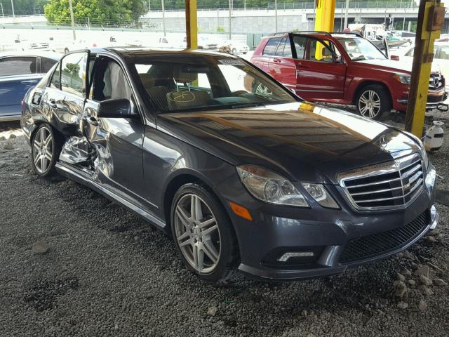 WDDHF7CB2AA026916 - 2010 MERCEDES-BENZ E 550 GRAY photo 1