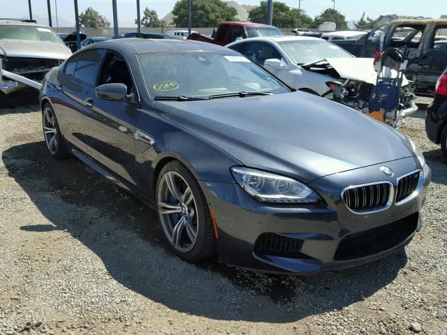 WBS6C9C51EDV73849 - 2014 BMW M6 GRAN CO BLACK photo 1