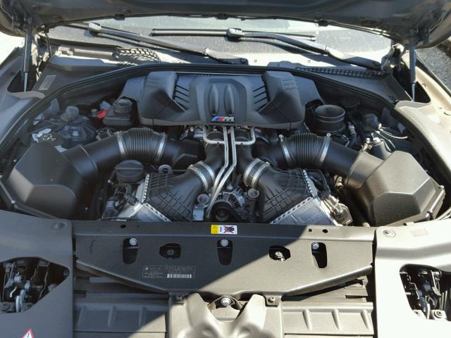 WBS6C9C51EDV73849 - 2014 BMW M6 GRAN CO BLACK photo 7