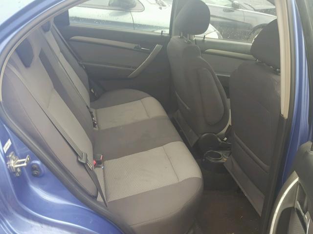 KL1TD566X8B218318 - 2008 CHEVROLET AVEO BASE Mavi fotoğraf 6