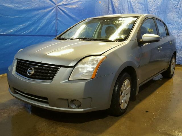 3N1AB61E88L676239 - 2008 NISSAN SENTRA 2.0 SILVER photo 2