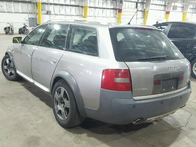 WAUYP64B61N038234 - 2001 AUDI ALLROAD GRAY photo 3