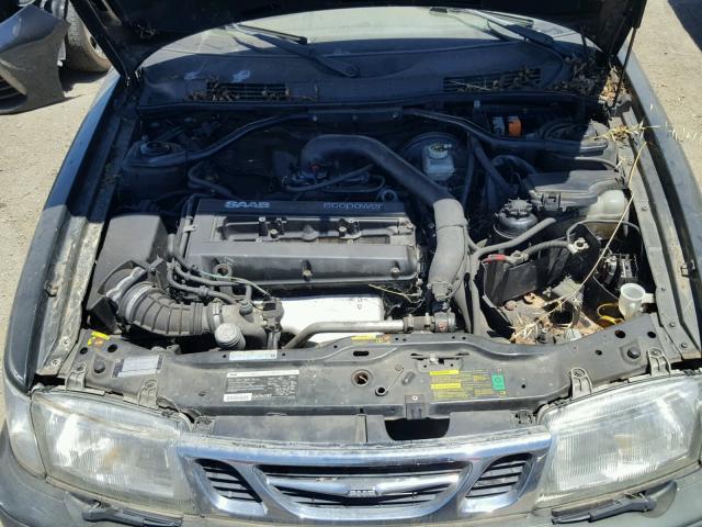 YS3DF75K737002724 - 2003 SAAB 9-3 SE BLUE photo 7