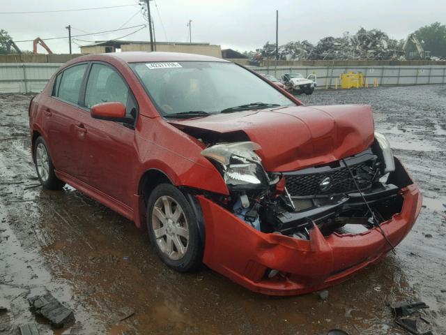 3N1AB6AP8AL658671 - 2010 NISSAN SENTRA 2.0 ORANGE photo 1