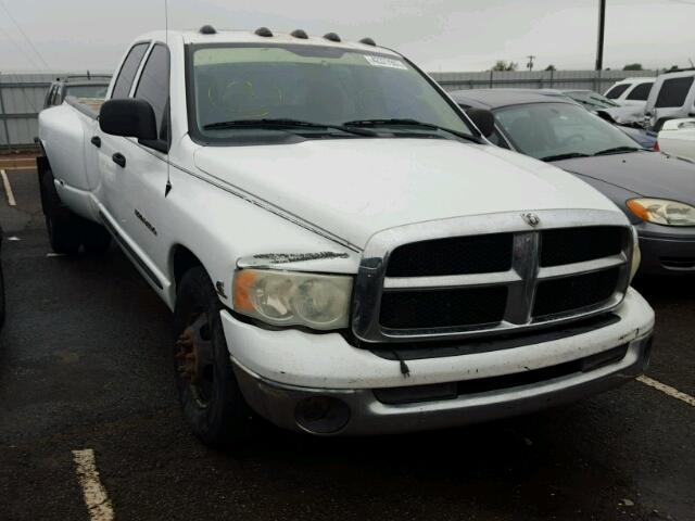 3D7MA48C43G853771 - 2003 DODGE RAM 3500 S WHITE photo 1