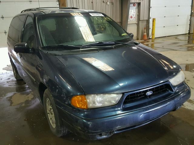 2FMZA5144WBC03527 - 1998 FORD WINDSTAR W BLUE photo 1