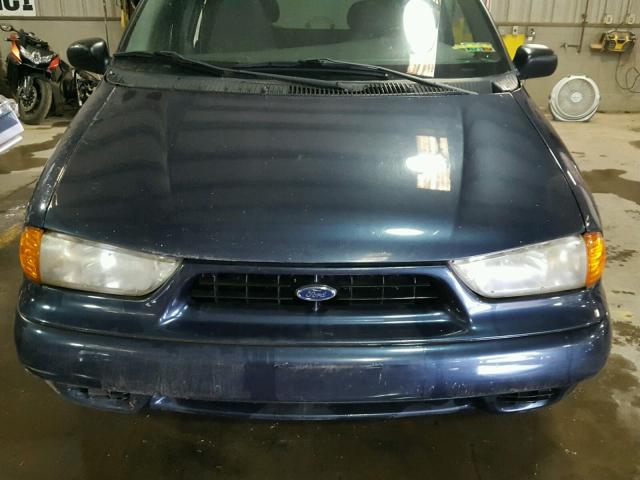 2FMZA5144WBC03527 - 1998 FORD WINDSTAR W BLUE photo 9