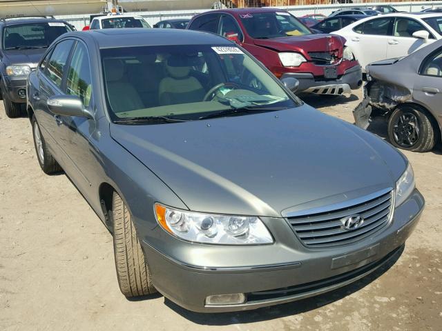 KMHFC46F67A183554 - 2007 HYUNDAI AZERA SE GREEN photo 1