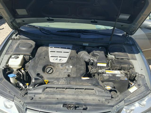 KMHFC46F67A183554 - 2007 HYUNDAI AZERA SE GREEN photo 7