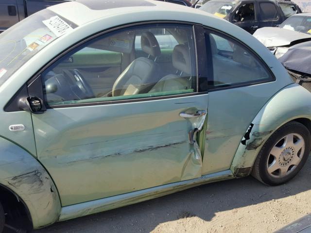 3VWCT21C51M401533 - 2001 VOLKSWAGEN NEW BEETLE 绿色 照片 9