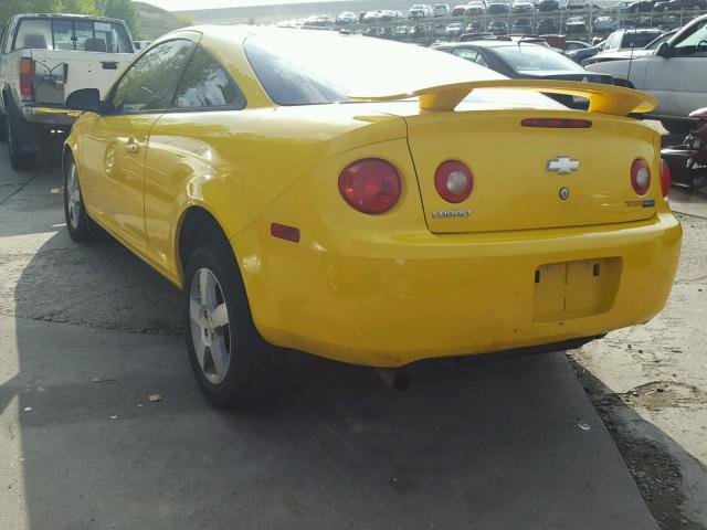 1G1AL18F687307484 - 2008 CHEVROLET COBALT YELLOW photo 4