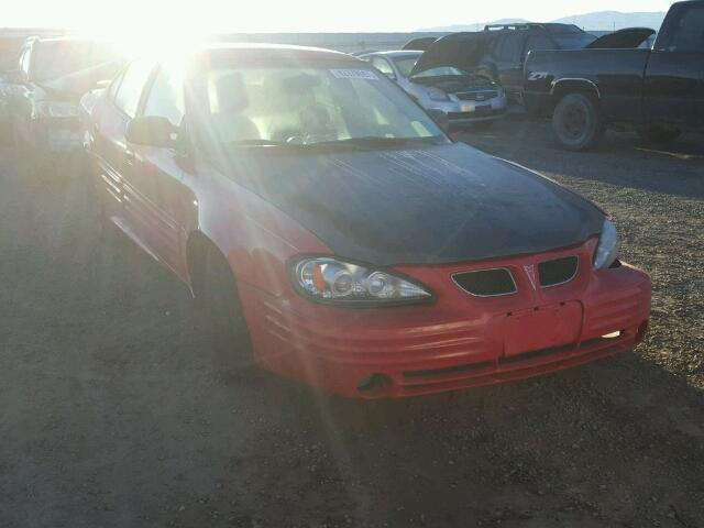 1G2NF52T01M580163 - 2001 PONTIAC GRAND AM S RED photo 1