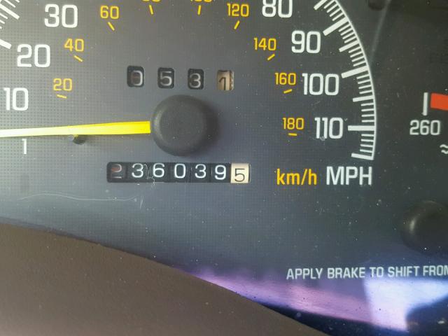 1G2WP5215VF336812 - 1997 PONTIAC GRAND PRIX წითელი ფოტო 8