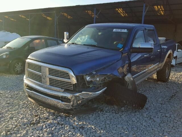 3D7UT2CL3AG145112 - 2010 DODGE RAM 2500 BLUE photo 2