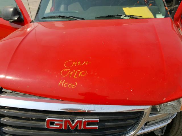 1GTEC19V74Z330236 - 2004 GMC NEW SIERRA RED photo 7