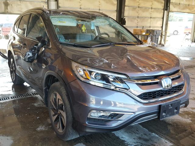 5J6RM4H91GL036675 - 2016 HONDA CR-V TOURI GRAY photo 1