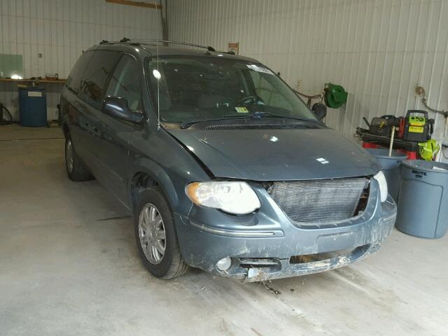 2A4GP64L17R121082 - 2007 CHRYSLER TOWN & COU BLUE photo 1