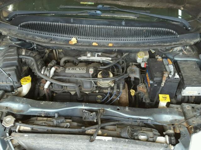 2A4GP64L17R121082 - 2007 CHRYSLER TOWN & COU BLUE photo 7