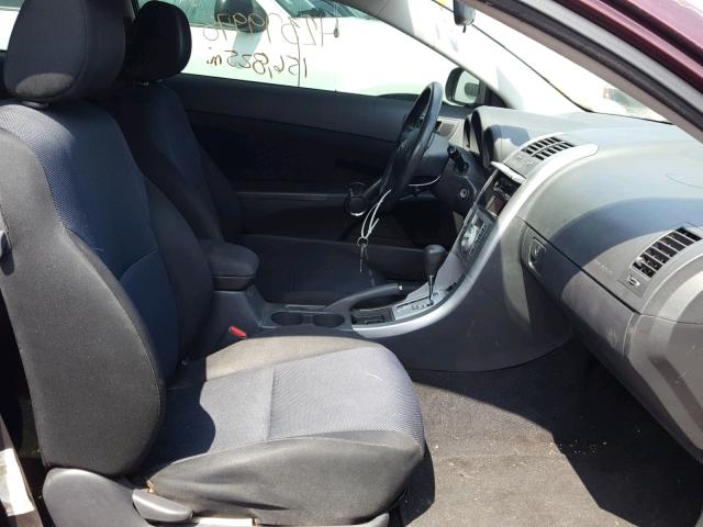 JTKDE177850013204 - 2005 TOYOTA SCION TC 紫色 照片 5