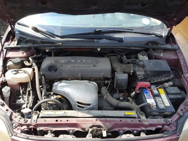 JTKDE177850013204 - 2005 TOYOTA SCION TC 紫色 照片 7