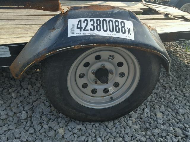 5JTAU1215FA007735 - 2016 UTILITY TRAILER BLACK photo 8