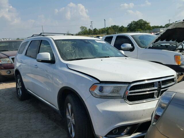 1C4RDHDG1GC482925 - 2016 DODGE DURANGO LI WHITE photo 1